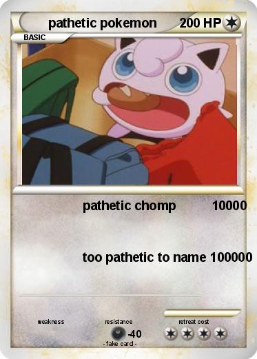 Pokemon pathetic pokemon