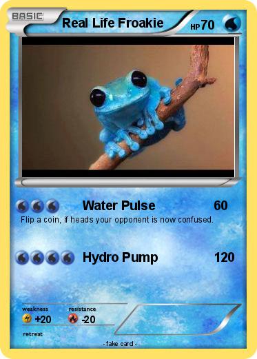 Pokemon Real Life Froakie