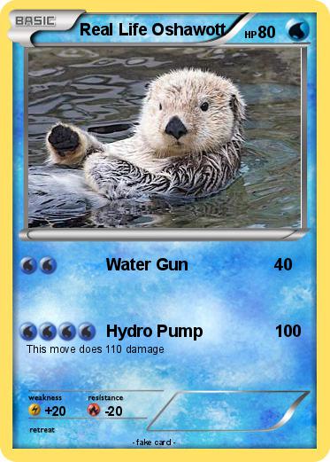 Pokemon Real Life Oshawott