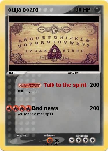 Pokemon ouija board