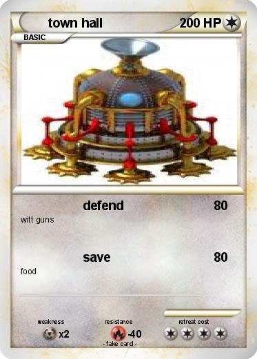 Pokemon town hall