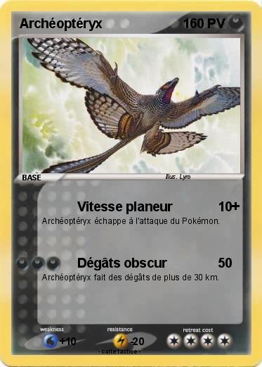 Pokemon Archéoptéryx