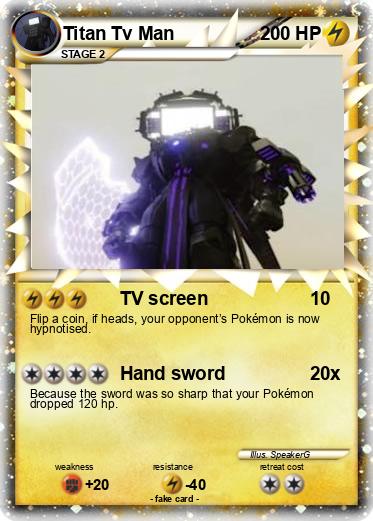 Pokemon Titan Tv Man