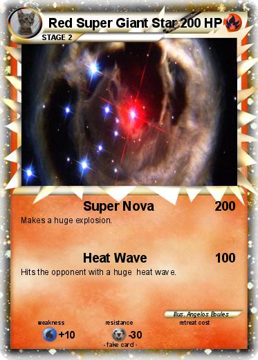 Pokemon Red Super Giant Star