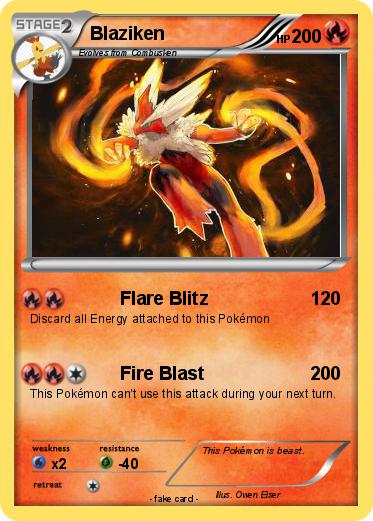 Pokemon Blaziken