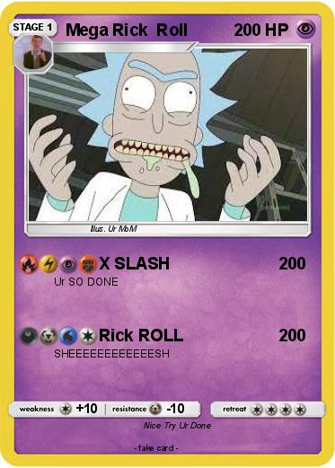 Pokemon Mega Rick  Roll