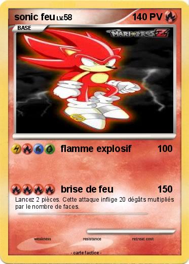 Pokemon sonic feu