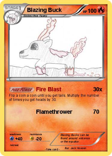 Pokemon Blazing Buck