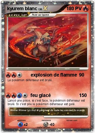 Pokemon kyurem blanc