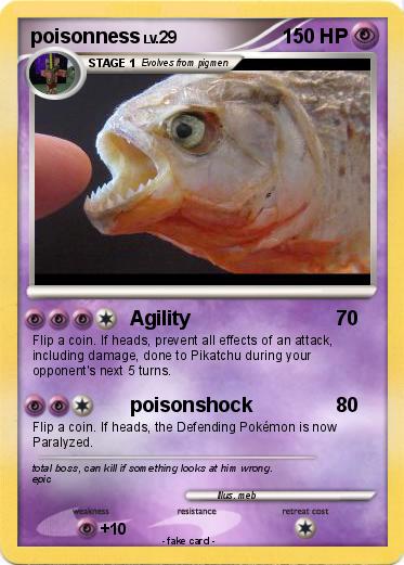 Pokemon poisonness