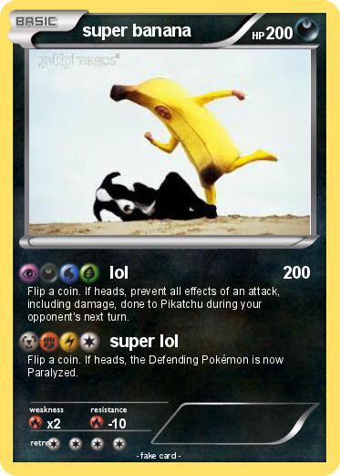 Pokemon super banana