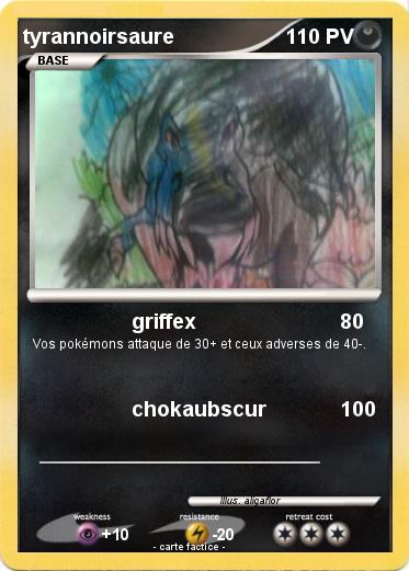 Pokemon tyrannoirsaure