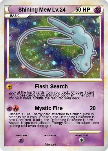 Pokemon Shining Mew Lv.24