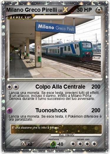 Pokemon Milano Greco Pirelli