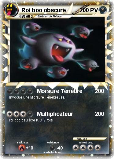 Pokemon Roi boo obscure