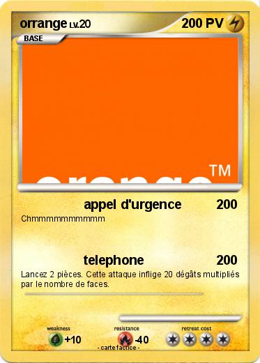 Pokemon orrange