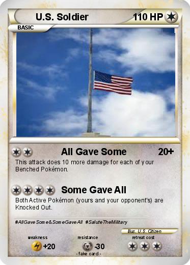 Pokemon U.S. Soldier