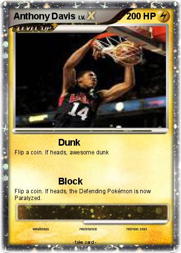 Pokemon Anthony Davis