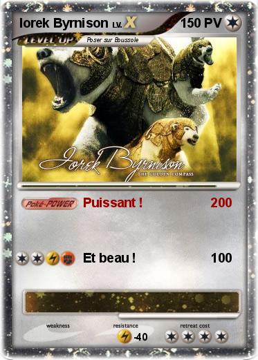 Pokemon Iorek Byrnison