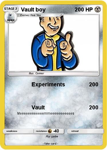 Pokemon Vault boy