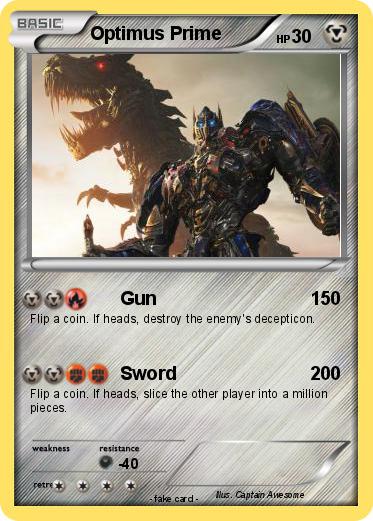 Pokemon Optimus Prime