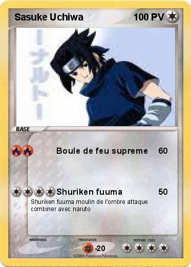 Pokemon Sasuke Uchiwa