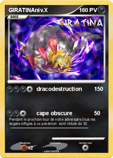 Pokemon GIRATINAniv.X