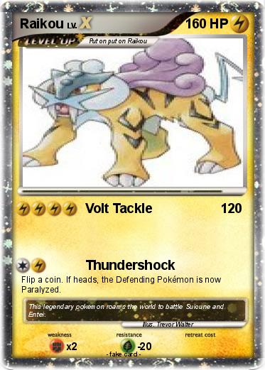 Pokemon Raikou