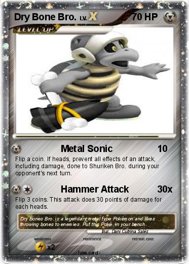 Pokemon Dry Bone Bro.
