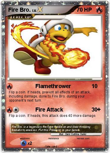 Pokemon Fire Bro.