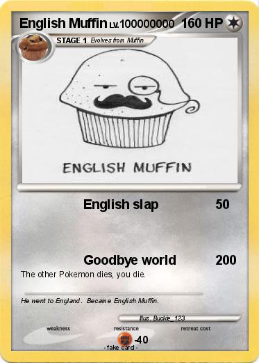 Pokemon English Muffin