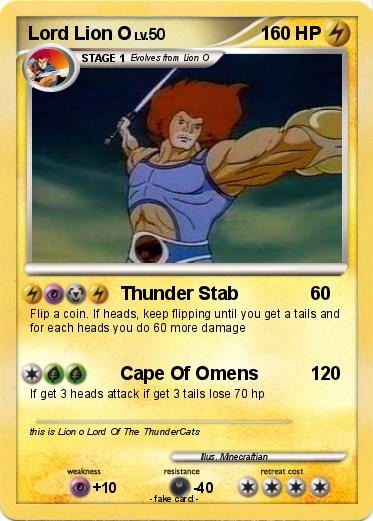 Pokemon Lord Lion O