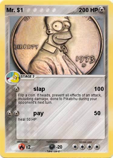 Pokemon Mr. $1