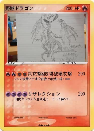 Pokemon 野獣ドラゴン
