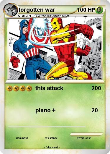 Pokemon forgotten war