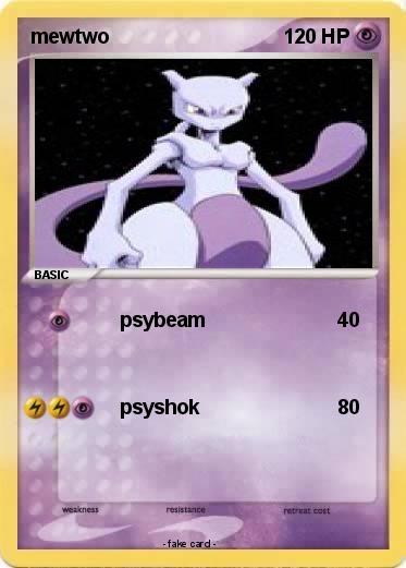 Pokemon mewtwo