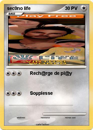 Pokemon sec0no life