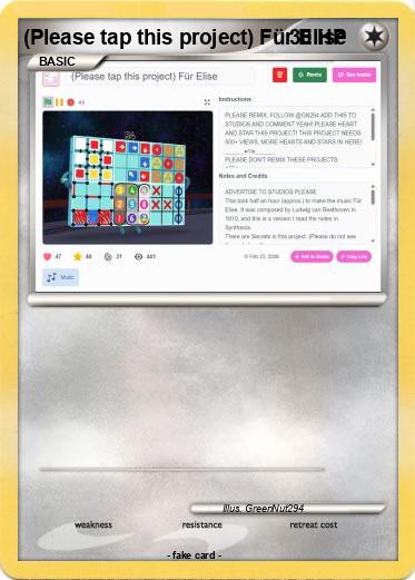Pokemon (Please tap this project) Für Elise