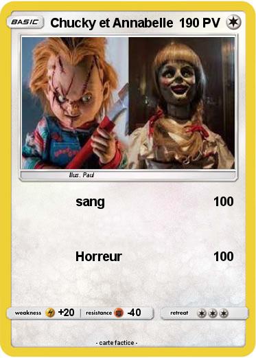 Pokemon Chucky et Annabelle