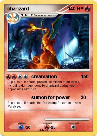 Pokemon charizard