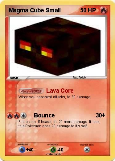 Pokemon Magma Cube Small