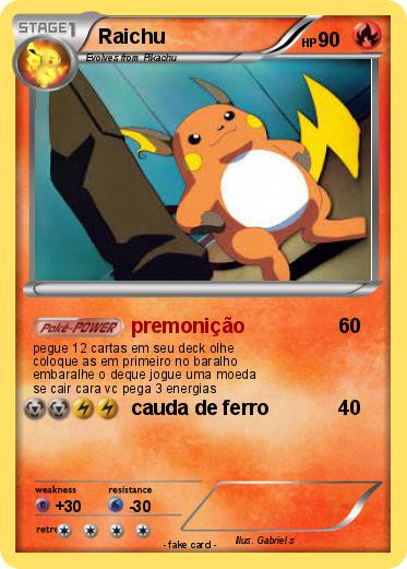 Pokemon Raichu