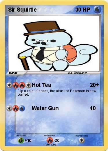 Pokemon Sir Squirtle