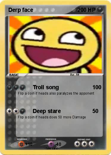 Pokemon Derp face