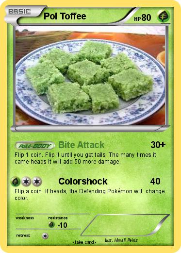 Pokemon Pol Toffee