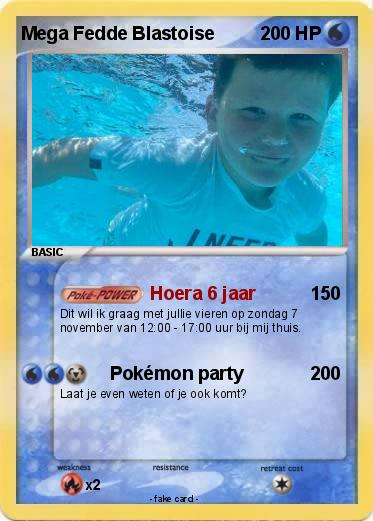 Pokemon Mega Fedde Blastoise