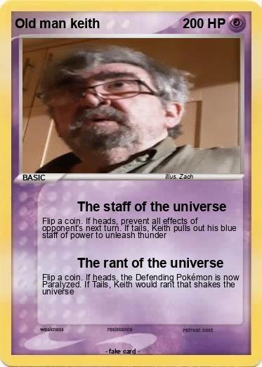 Pokemon Old man keith