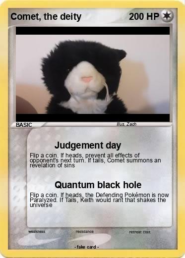 Pokemon Comet, the deity