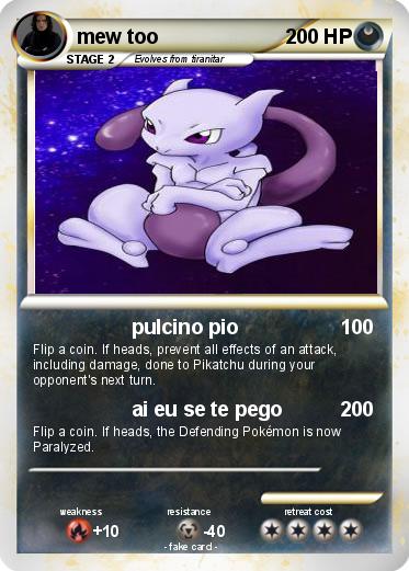 Pokemon mew too