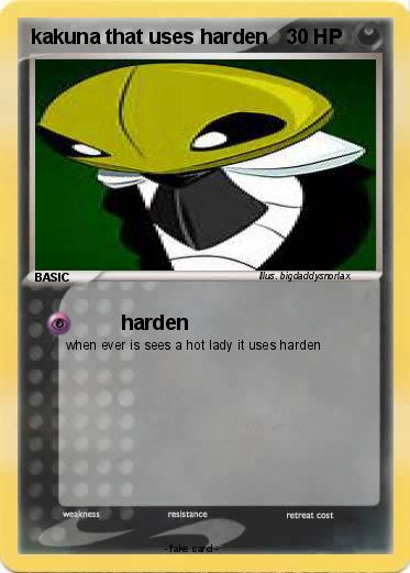 Pokemon kakuna that uses harden